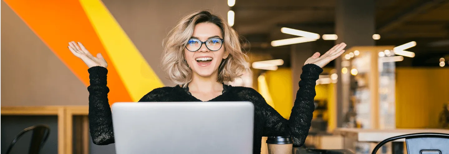 smiling woman
